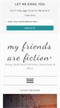 Mobile Screenshot of myfriendsarefiction.com